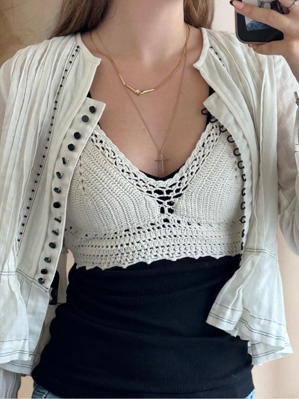 Crochet Crop Tank Top